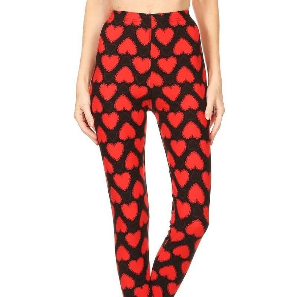 Valentines Hearts Leggings